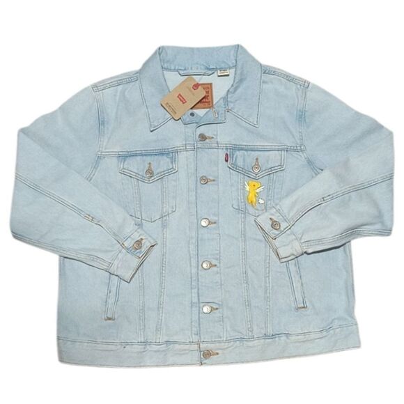 Plus Size Levi's Ex-Boyfriend Trucker Jack - Picture 2 of 4